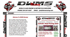 Desktop Screenshot of dwmsracing.com